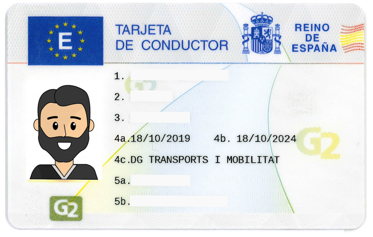tarjeta tacografo 300 200